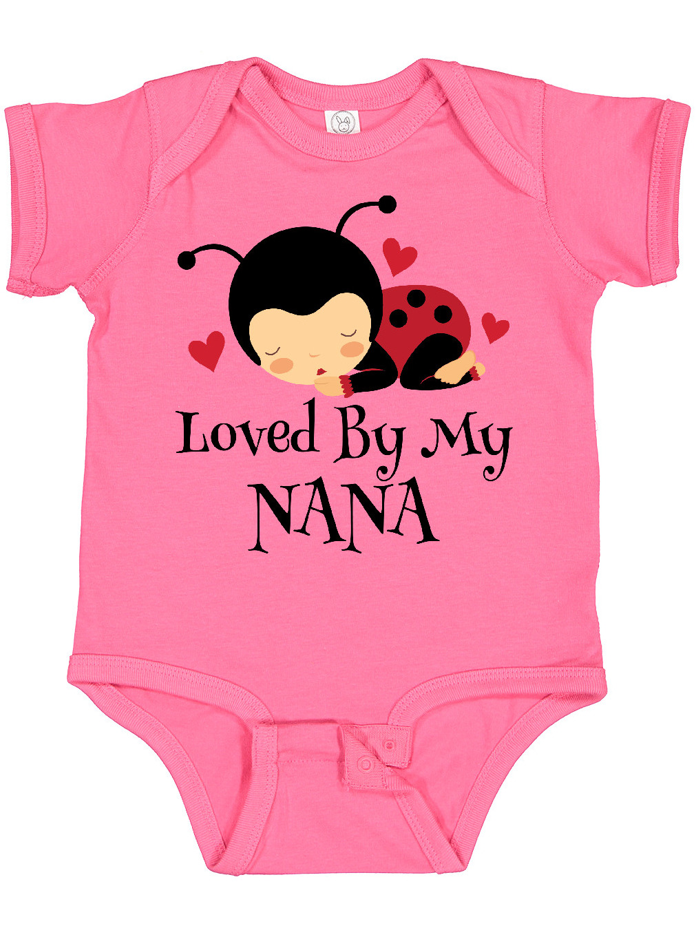 Inktastic Loved by My Nana Grandchild Boys or Girls Baby Bodysuit